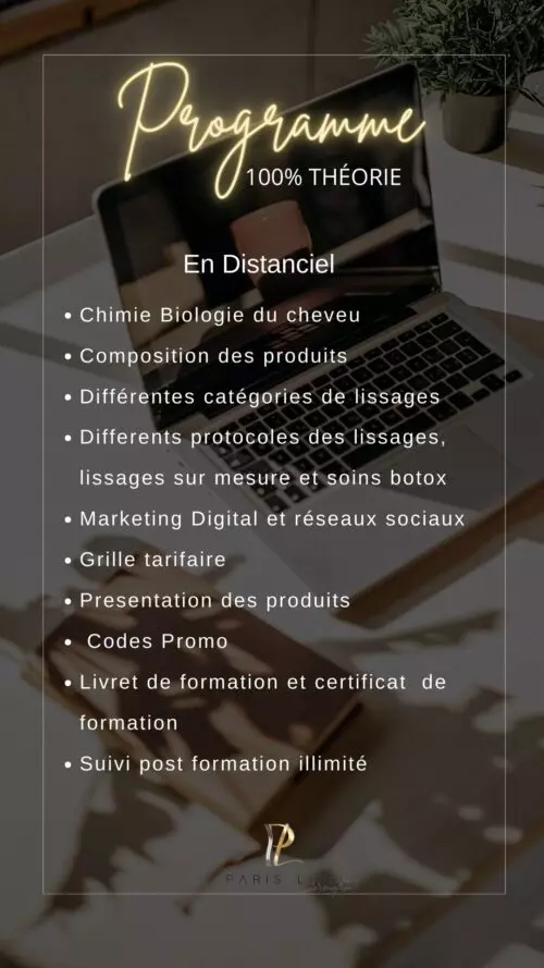 Formation Lissages & Soins - En distanciel Théorie + Pratique  / en visio – Image 2