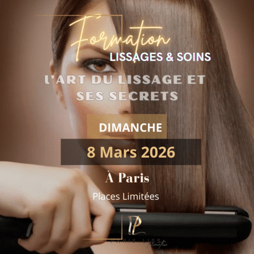 Acompte - FORMATION lissages et soins Présentiel / Dimanche 8 Mars à Paris